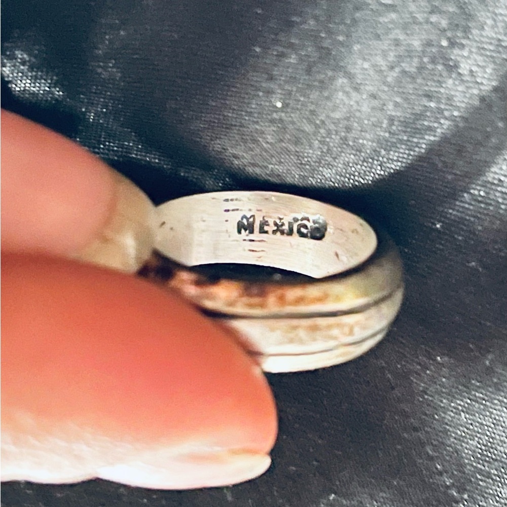 Sterling Silver Ring From Mexico - image 3
